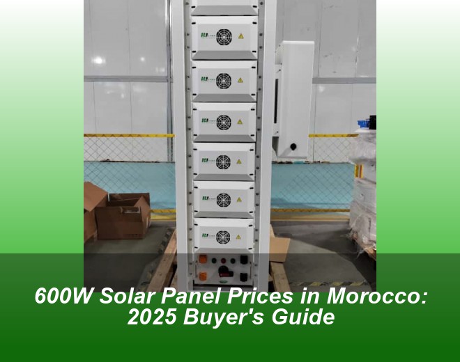 600W Solar Panel Prices in Morocco: 2025 Buyer's Guide